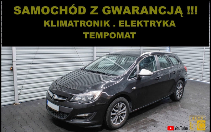 samochody osobowe Opel Astra cena 24777 przebieg: 211000, rok produkcji 2015 z Warszawa